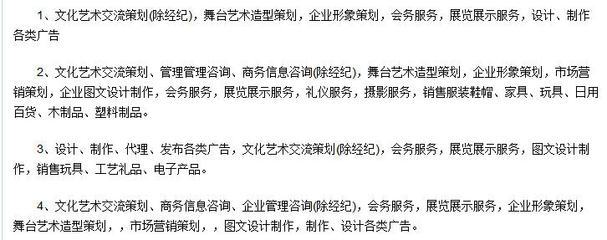 文化傳播中的舞臺藝術造型策劃經營范圍解析